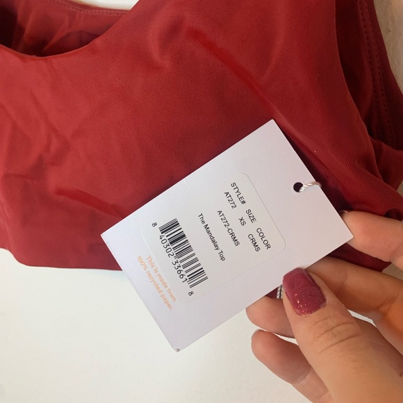 NWT ANDIE SWIM THE MANDALAY BIKINI TOP - Picture 5 of 6